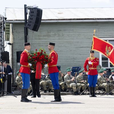 Befreiungsfeier 2025 Kranzniederlegungen © MKÖ/Alissar Najjar