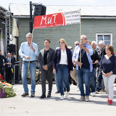 Befreiungsfeier 2025 Kranzniederlegungen © MKÖ/Alissar Najjar