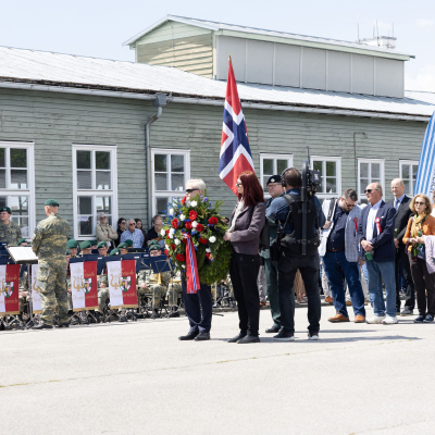 Befreiungsfeier 2025 Kranzniederlegungen © MKÖ/Alissar Najjar