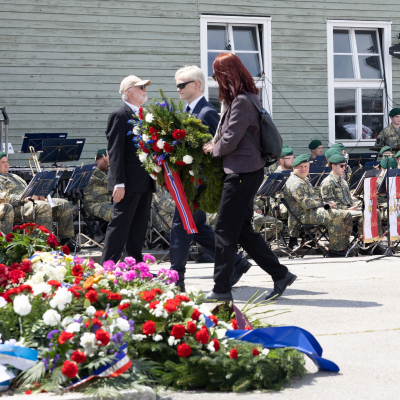 Befreiungsfeier 2025 Kranzniederlegungen © MKÖ/Alissar Najjar