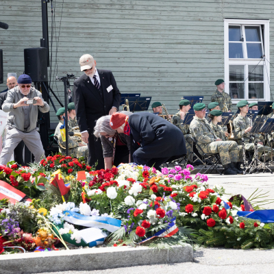 Befreiungsfeier 2025 Kranzniederlegungen © MKÖ/Alissar Najjar