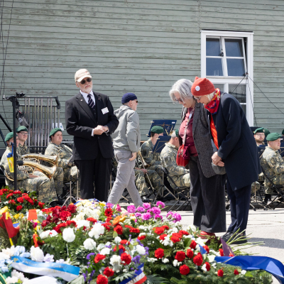 Befreiungsfeier 2025 Kranzniederlegungen © MKÖ/Alissar Najjar