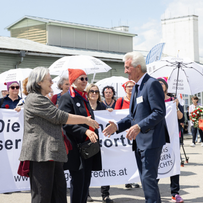 Befreiungsfeier 2025 Kranzniederlegungen © MKÖ/Alissar Najjar