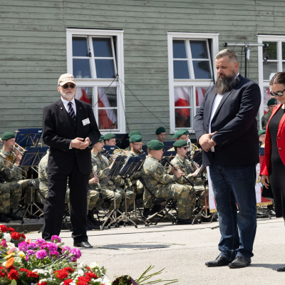 Befreiungsfeier 2025 Kranzniederlegungen © MKÖ/Alissar Najjar