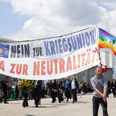 Befreiungsfeier 2025 Kranzniederlegungen © MKÖ/Alissar Najjar