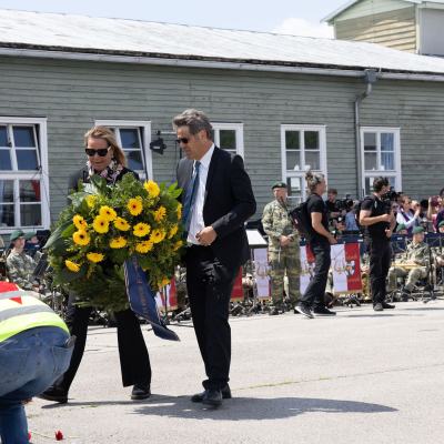 Befreiungsfeier 2025 Kranzniederlegungen © MKÖ/Alissar Najjar