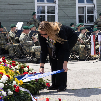 Befreiungsfeier 2025 Kranzniederlegungen © MKÖ/Alissar Najjar