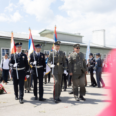 Befreiungsfeier 2025 Kranzniederlegungen © MKÖ/Alissar Najjar