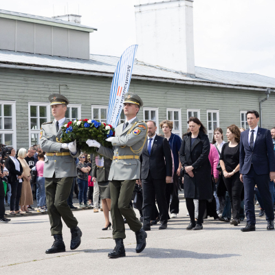 Befreiungsfeier 2025 Kranzniederlegungen © MKÖ/Alissar Najjar