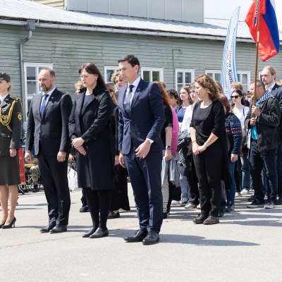 Befreiungsfeier 2025 Kranzniederlegungen © MKÖ/Alissar Najjar