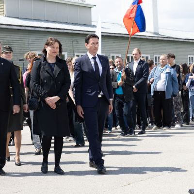 Befreiungsfeier 2025 Kranzniederlegungen © MKÖ/Alissar Najjar