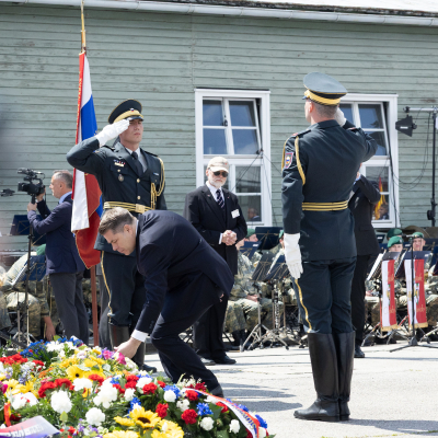 Befreiungsfeier 2025 Kranzniederlegungen © MKÖ/Alissar Najjar