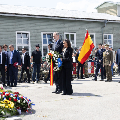 Befreiungsfeier 2025 Kranzniederlegungen © MKÖ/Alissar Najjar