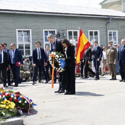 Befreiungsfeier 2025 Kranzniederlegungen © MKÖ/Alissar Najjar