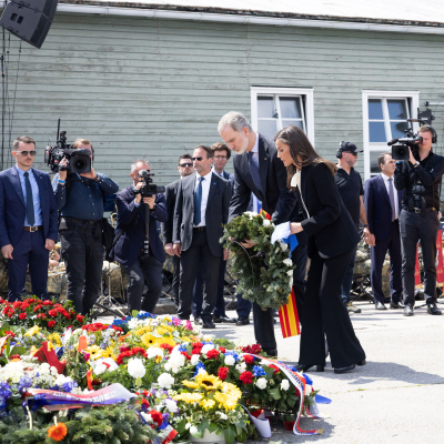 Befreiungsfeier 2025 Kranzniederlegungen © MKÖ/Alissar Najjar