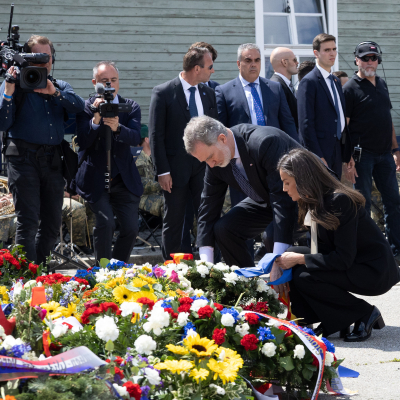 Befreiungsfeier 2025 Kranzniederlegungen © MKÖ/Alissar Najjar