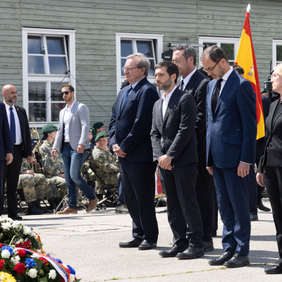 Befreiungsfeier 2025 Kranzniederlegungen © MKÖ/Alissar Najjar