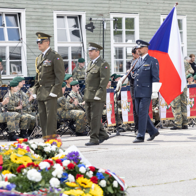 Befreiungsfeier 2025 Kranzniederlegungen © MKÖ/Alissar Najjar