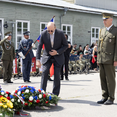 Befreiungsfeier 2025 Kranzniederlegungen © MKÖ/Alissar Najjar