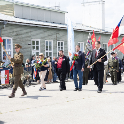 Befreiungsfeier 2025 Kranzniederlegungen © MKÖ/Alissar Najjar