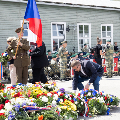 Befreiungsfeier 2025 Kranzniederlegungen © MKÖ/Alissar Najjar