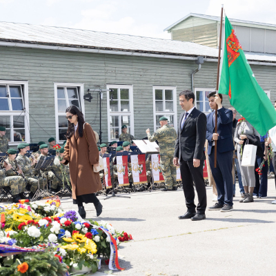 Befreiungsfeier 2025 Kranzniederlegungen © MKÖ/Alissar Najjar