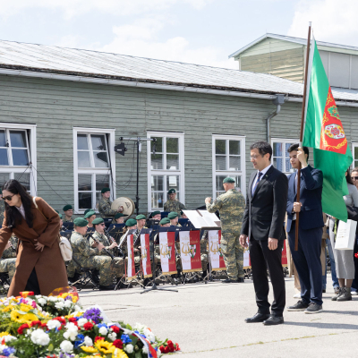 Befreiungsfeier 2025 Kranzniederlegungen © MKÖ/Alissar Najjar