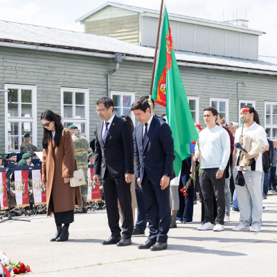 Befreiungsfeier 2025 Kranzniederlegungen © MKÖ/Alissar Najjar