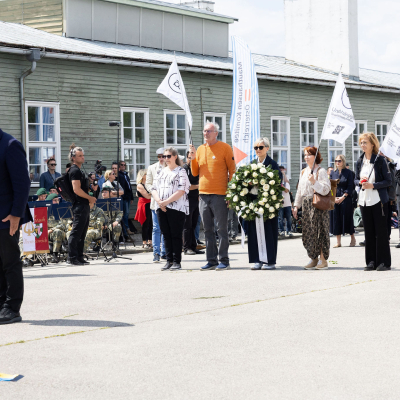 Befreiungsfeier 2025 Kranzniederlegungen © MKÖ/Alissar Najjar