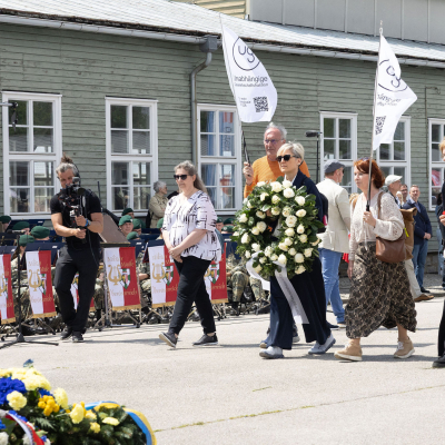 Befreiungsfeier 2025 Kranzniederlegungen © MKÖ/Alissar Najjar