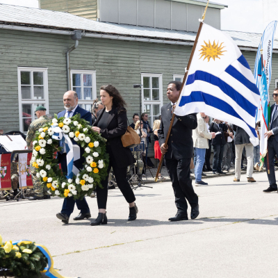 Befreiungsfeier 2025 Kranzniederlegungen © MKÖ/Alissar Najjar