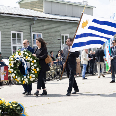 Befreiungsfeier 2025 Kranzniederlegungen © MKÖ/Alissar Najjar