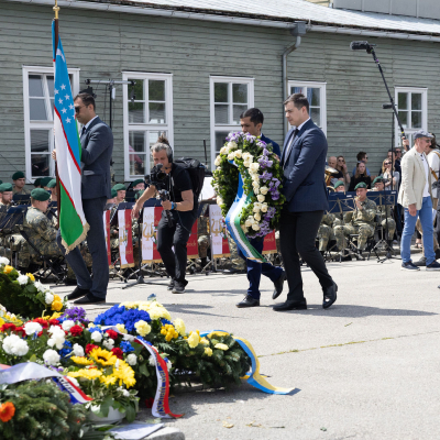 Befreiungsfeier 2025 Kranzniederlegungen © MKÖ/Alissar Najjar