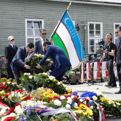 Befreiungsfeier 2025 Kranzniederlegungen © MKÖ/Alissar Najjar