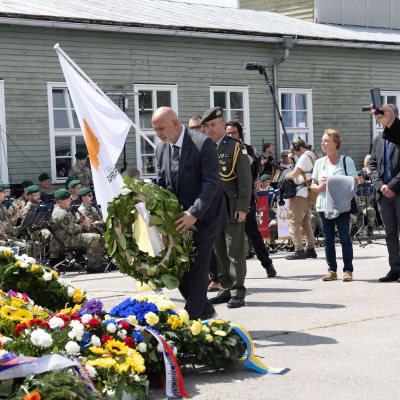 Befreiungsfeier 2025 Kranzniederlegungen © MKÖ/Alissar Najjar