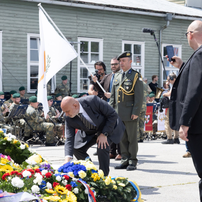 Befreiungsfeier 2025 Kranzniederlegungen © MKÖ/Alissar Najjar