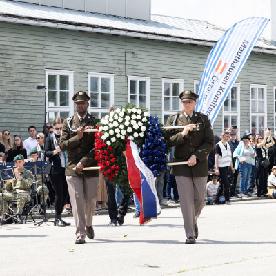 Befreiungsfeier 2025 Kranzniederlegungen © MKÖ/Alissar Najjar