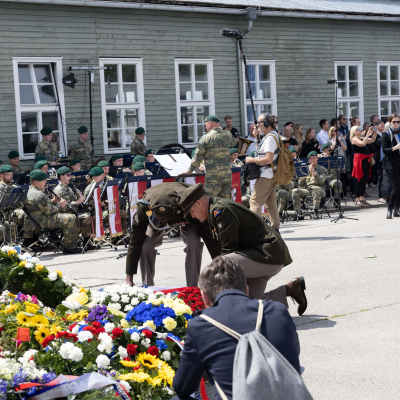 Befreiungsfeier 2025 Kranzniederlegungen © MKÖ/Alissar Najjar