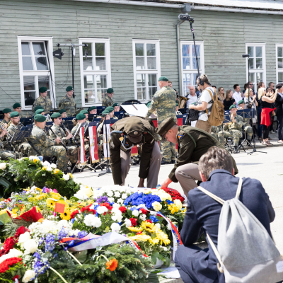 Befreiungsfeier 2025 Kranzniederlegungen © MKÖ/Alissar Najjar