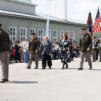 Befreiungsfeier 2025 Kranzniederlegungen © MKÖ/Alissar Najjar