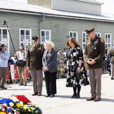 Befreiungsfeier 2025 Kranzniederlegungen © MKÖ/Alissar Najjar