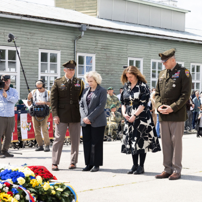 Befreiungsfeier 2025 Kranzniederlegungen © MKÖ/Alissar Najjar