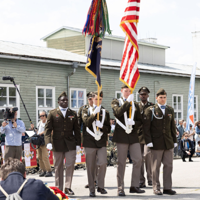 Befreiungsfeier 2025 Kranzniederlegungen © MKÖ/Alissar Najjar