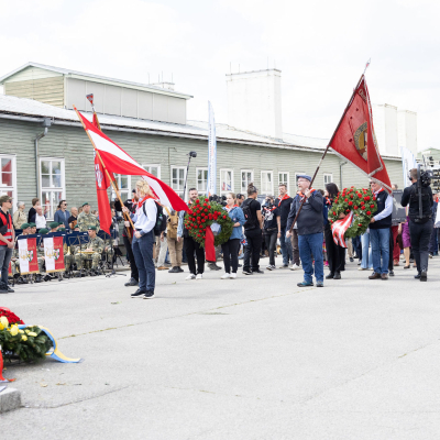 Befreiungsfeier 2025 Kranzniederlegungen © MKÖ/Alissar Najjar
