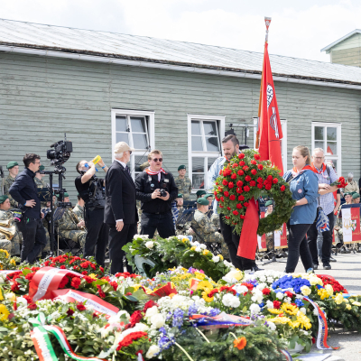 Befreiungsfeier 2025 Kranzniederlegungen © MKÖ/Alissar Najjar