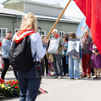 Befreiungsfeier 2025 Kranzniederlegungen © MKÖ/Alissar Najjar