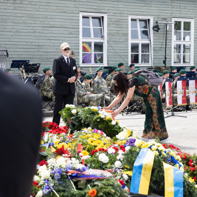 Befreiungsfeier 2025 Kranzniederlegungen © MKÖ/Alissar Najjar