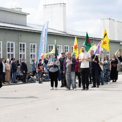 Befreiungsfeier 2025 Kranzniederlegungen © MKÖ/Alissar Najjar