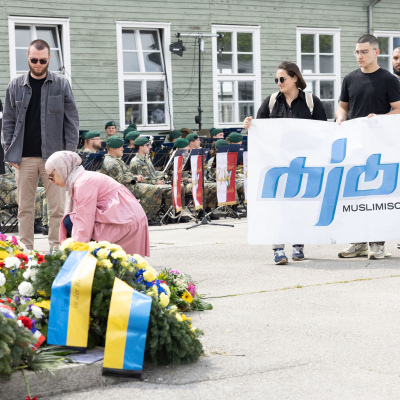 Befreiungsfeier 2025 Kranzniederlegungen © MKÖ/Alissar Najjar