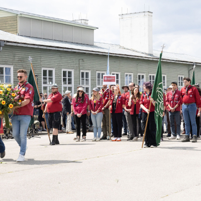 Befreiungsfeier 2025 Kranzniederlegungen © MKÖ/Alissar Najjar